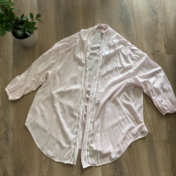 Victoria’s Secret Pale Pink Cotton Robe - Picture 1 of 13